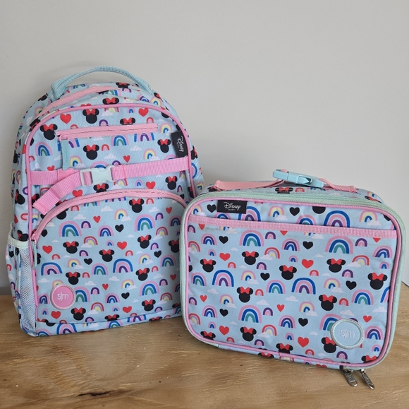 Disney Handbags - Disney Minnie Backpack With Lunch Box Set - Very Good Condition